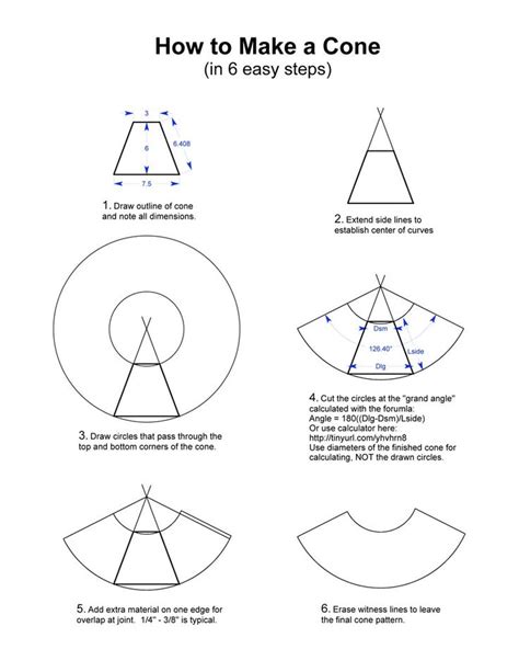 how to make a cone with sheet metal|cone sheet metal calculator.